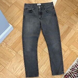Agolde Charcoal Skinny Jeans
